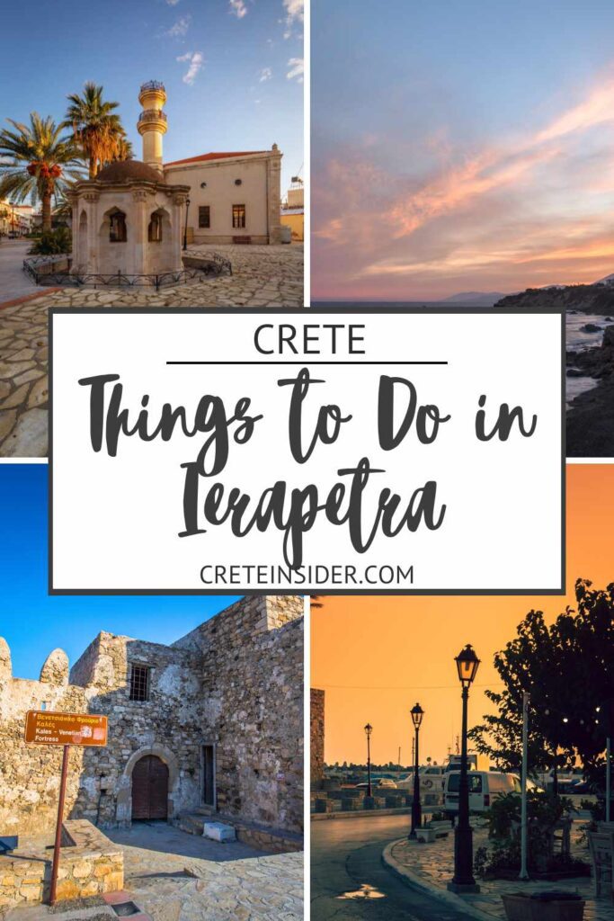 THINGS TO DO IN IERAPETRA CRETE