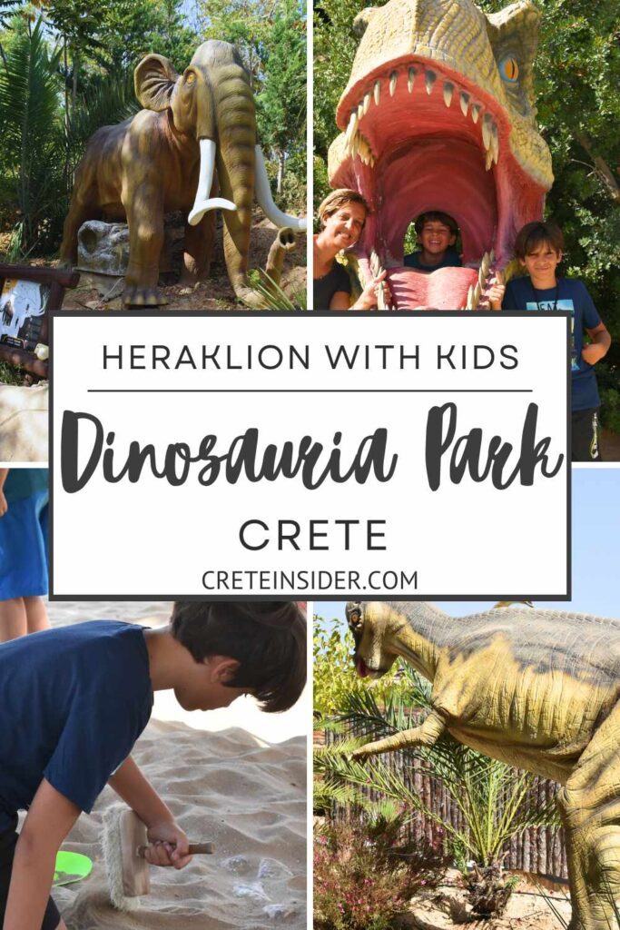 DINOSAURA THEME PARK IN HERAKLION CRETE