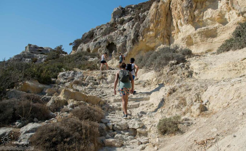 Hiking in Crete with kids