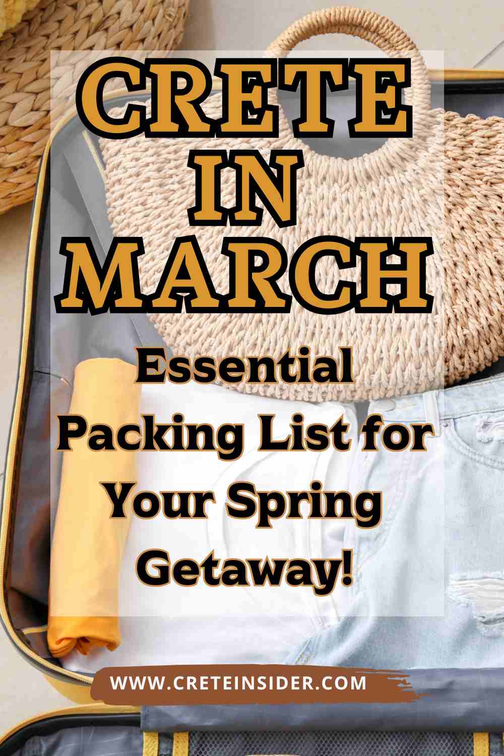 PACKING CRETE MARCH